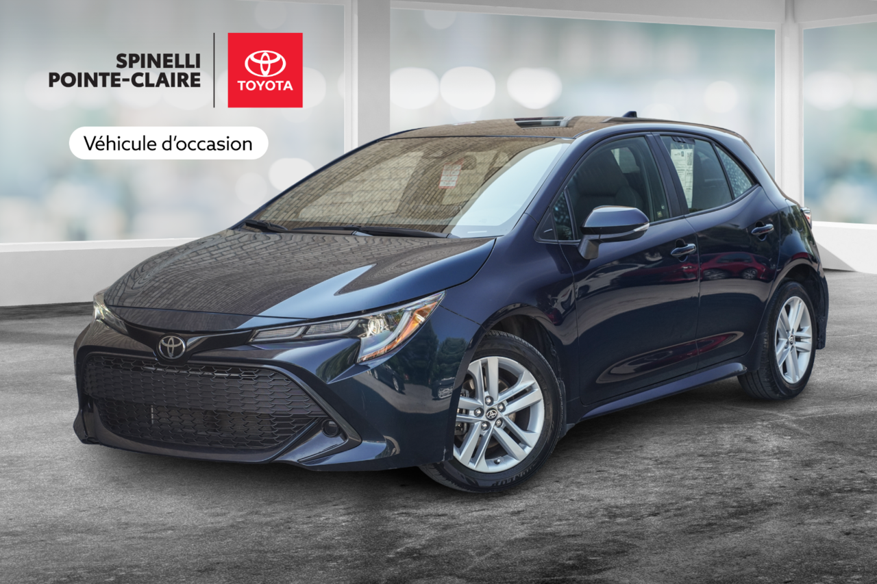 2020 Toyota Corolla Hatchback SE PLUS MANUELLE
