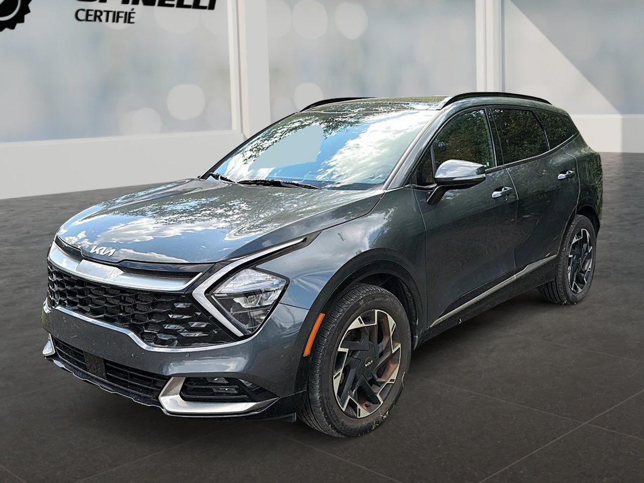 2023 Kia Sportage Ex Premium Red Interior