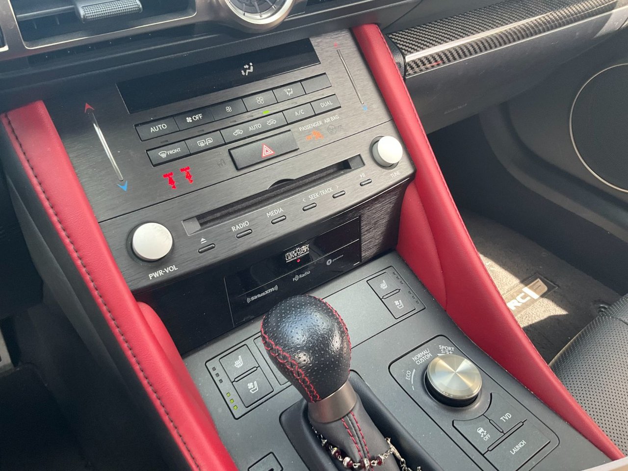 2020 Lexus RC F **PERFORMANCE PACKAGE**