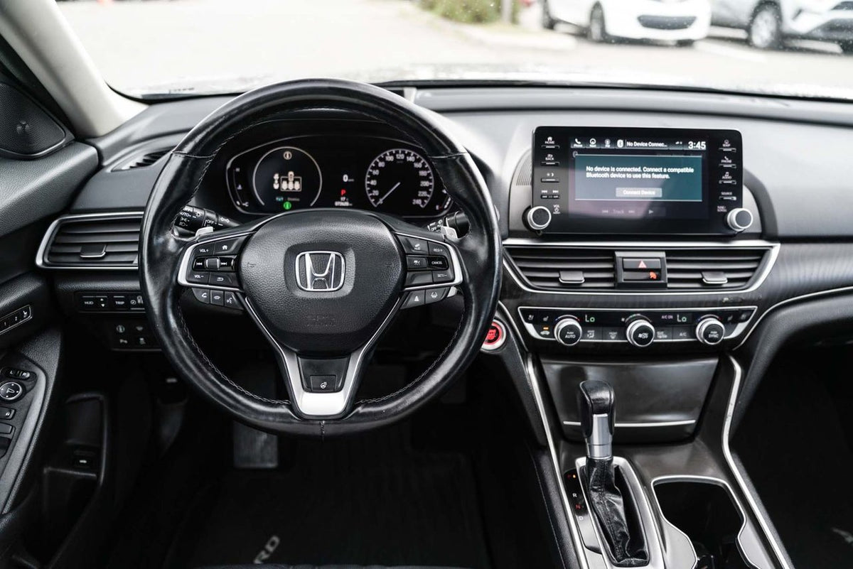 2021 Honda Accord TOURING 1.5L; CUIR TOIT NAV ANGLES MORT HEADS UP