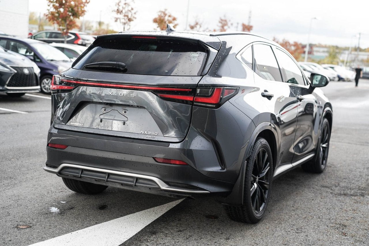 2024 Lexus NX 350 DEMO F SPORT 2 TOIT PANO CUIR ROUGE HUD NAVI