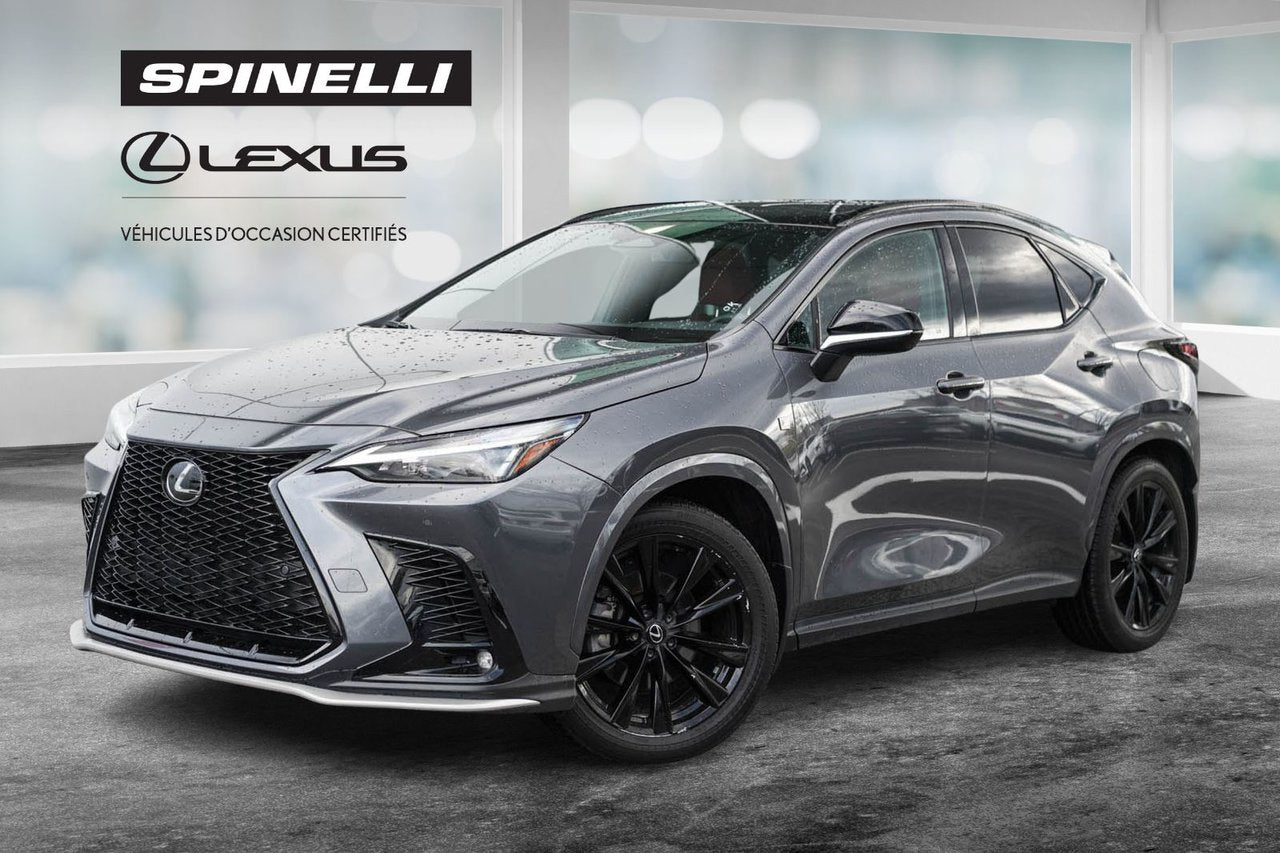 2024 Lexus NX 350 DEMO F SPORT 2 TOIT PANO CUIR ROUGE HUD NAVI