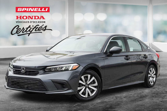 2022 Honda Civic LX AUTO; A/C CAMERA ANGLES MORT *BAS/LOW KM*