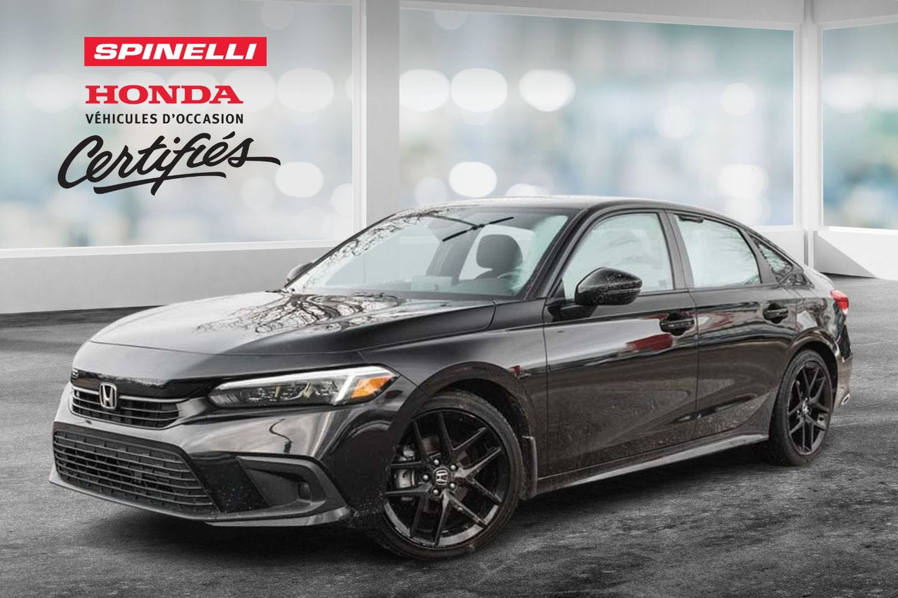 2023 Honda Civic Sedan SPORT; TOIT CAMERA ANGLES MORT SIEGES CHAUFFANT