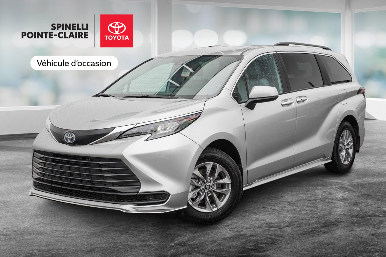 2025 Toyota Sienna LE HYBRIDE Payé 225$ à la semaine, 0 $ comptant
