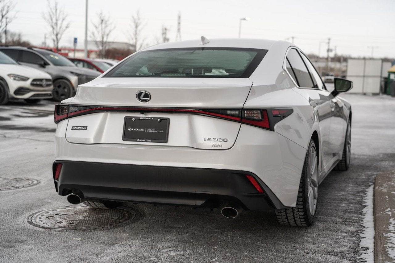 2023 Lexus IS 300 AWD DEMO BAS KM CUIR CARAMEL TOIT CARPLAY