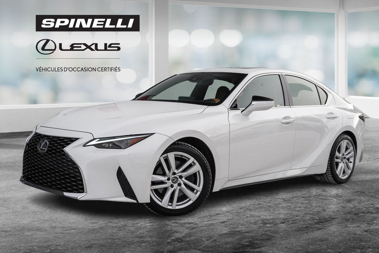 2023 Lexus IS 300 AWD DEMO BAS KM CUIR CARAMEL TOIT CARPLAY