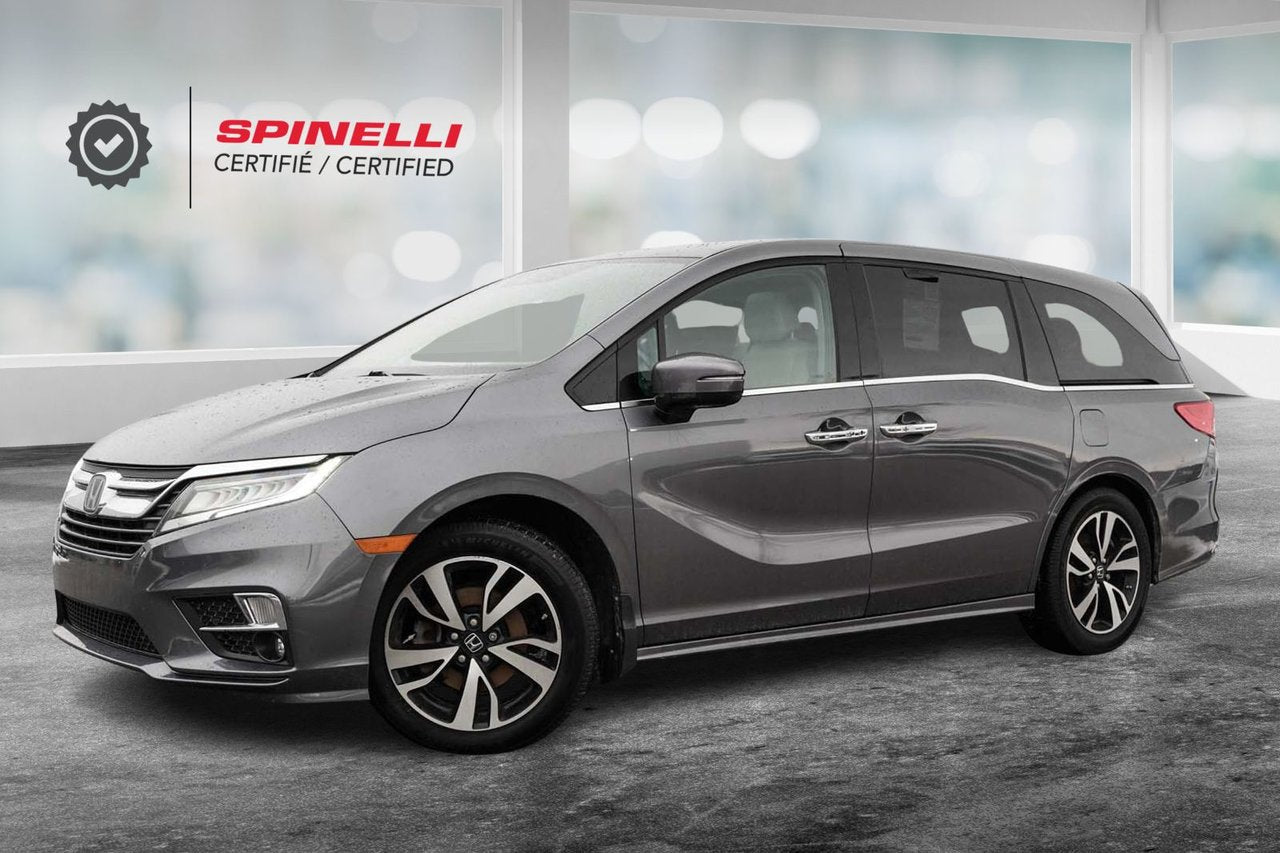 2019 Honda Odyssey TOURING: CUIR TOIT NAV DVD ANGLES MORT AUDIO MAGS