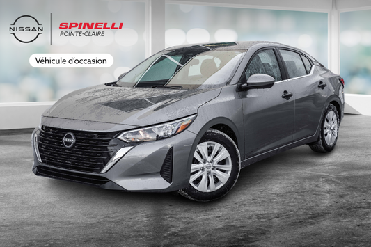 2024 Nissan Sentra S Plus SIEGES.CHAUFF+CARPLAY+CAM.RECUL+BLUETOOTH