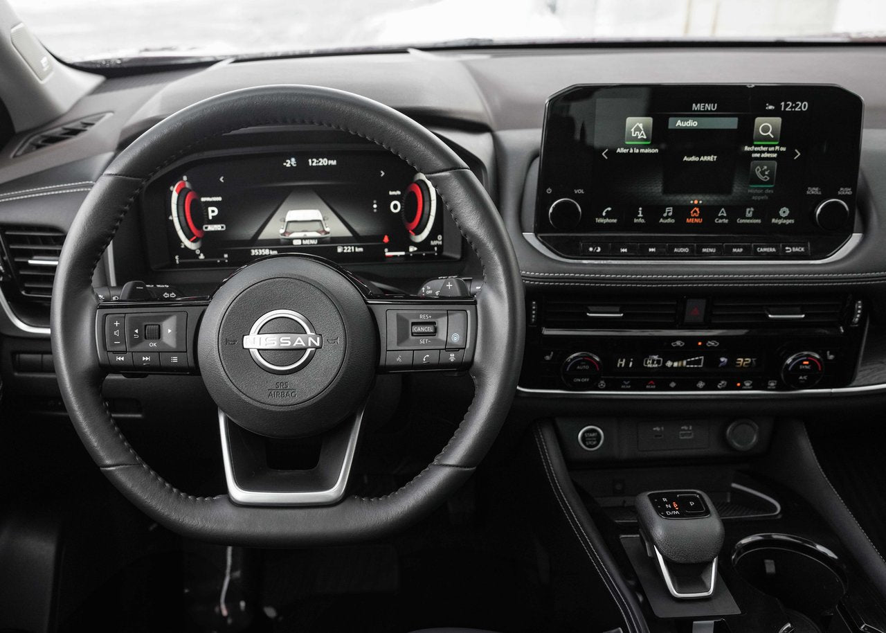 2023 Nissan Rogue Platinum AWD+CAM.360+NAV+CUIR+TOIT.PANO+CARPLAY