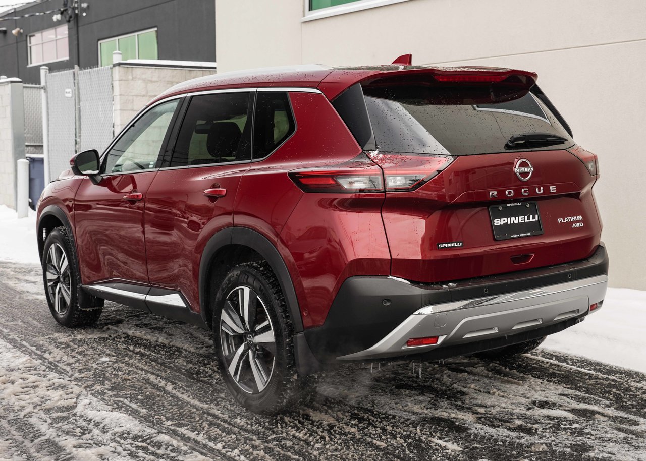 2023 Nissan Rogue Platinum AWD+CAM.360+NAV+CUIR+TOIT.PANO+CARPLAY