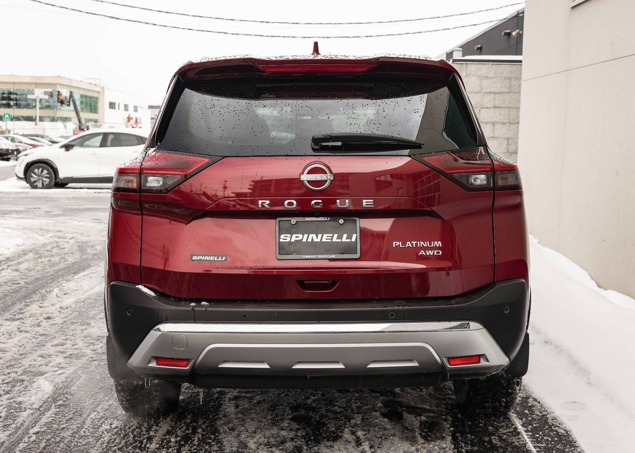2023 Nissan Rogue Platinum AWD+CAM.360+NAV+CUIR+TOIT.PANO+CARPLAY