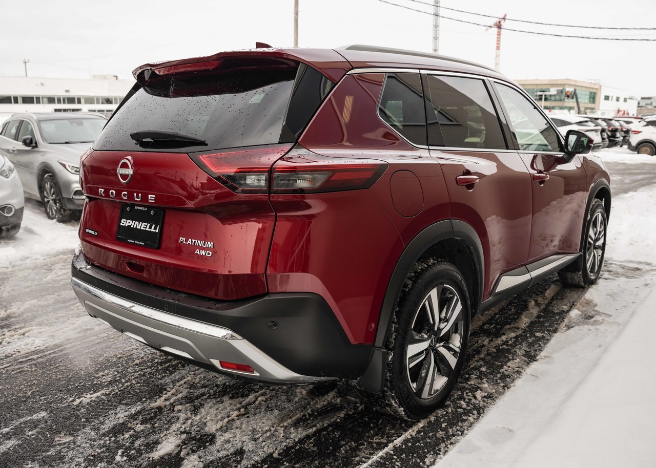 2023 Nissan Rogue Platinum AWD+CAM.360+NAV+CUIR+TOIT.PANO+CARPLAY