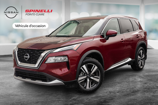 2023 Nissan Rogue Platinum AWD+CAM.360+NAV+CUIR+TOIT.PANO+CARPLAY