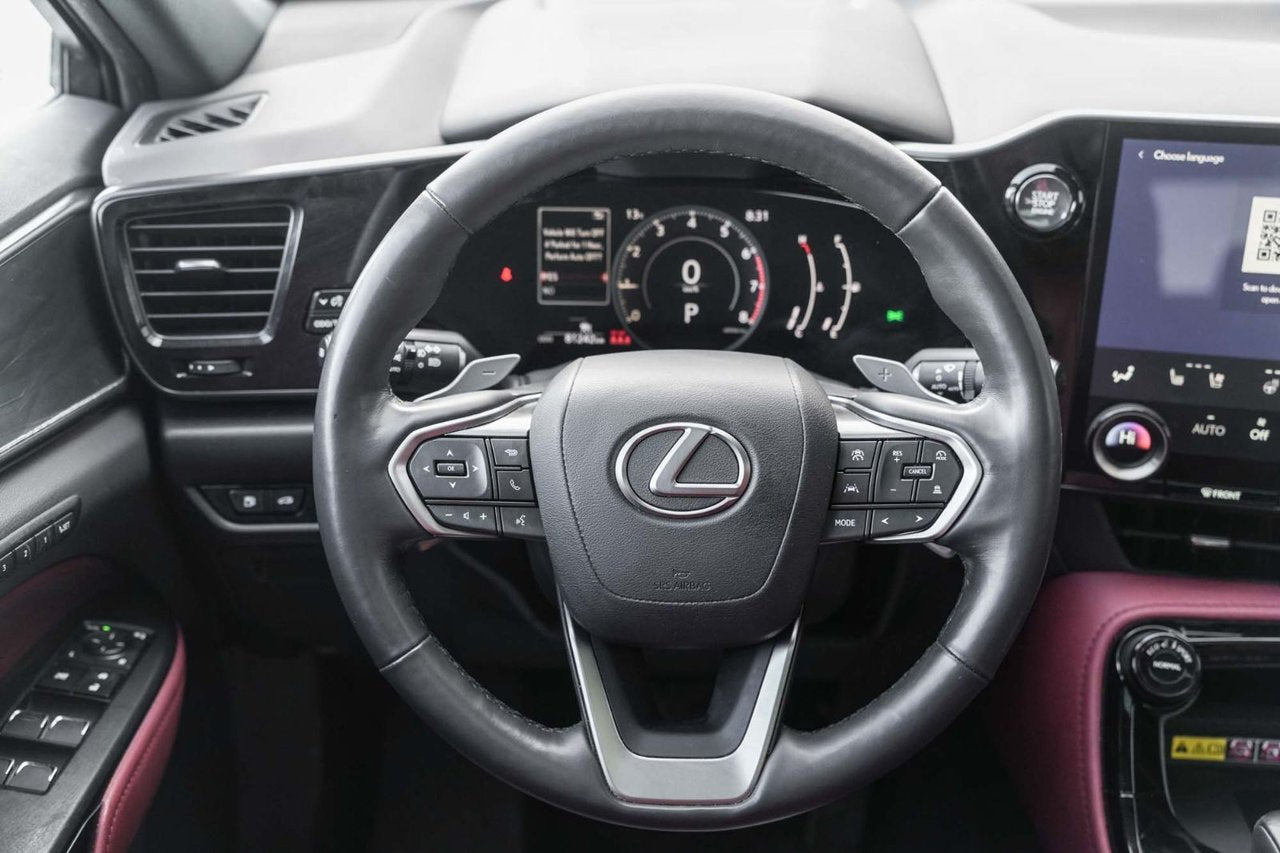 2023 Lexus NX 350 DEMO LUXURY AWD CUIR ROUGE TOIT PANO