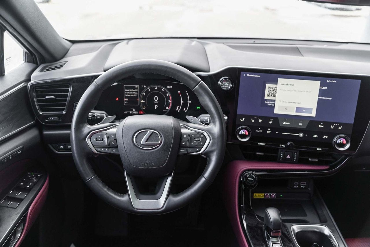 2023 Lexus NX 350 DEMO LUXURY AWD CUIR ROUGE TOIT PANO