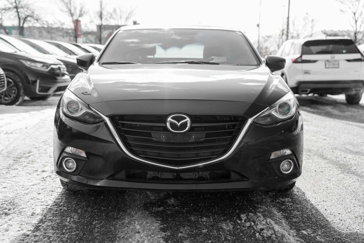 2015 Mazda Mazda3 SPORT GT; CUIR TOIT NAV SIEGES CHAUFFANT*GARANTIE*