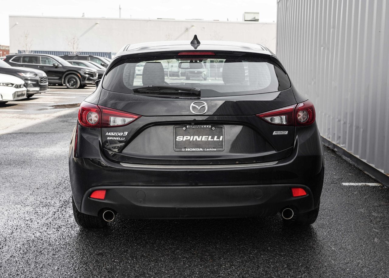 2015 Mazda Mazda3 SPORT GT; CUIR TOIT NAV SIEGES CHAUFFANT*GARANTIE*
