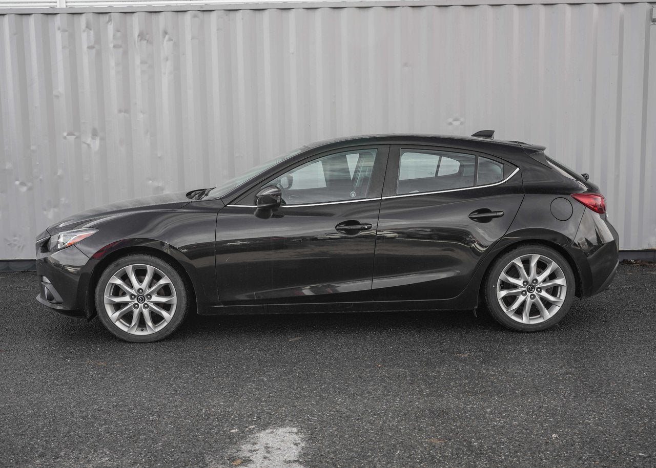 2015 Mazda Mazda3 SPORT GT; CUIR TOIT NAV SIEGES CHAUFFANT*GARANTIE*