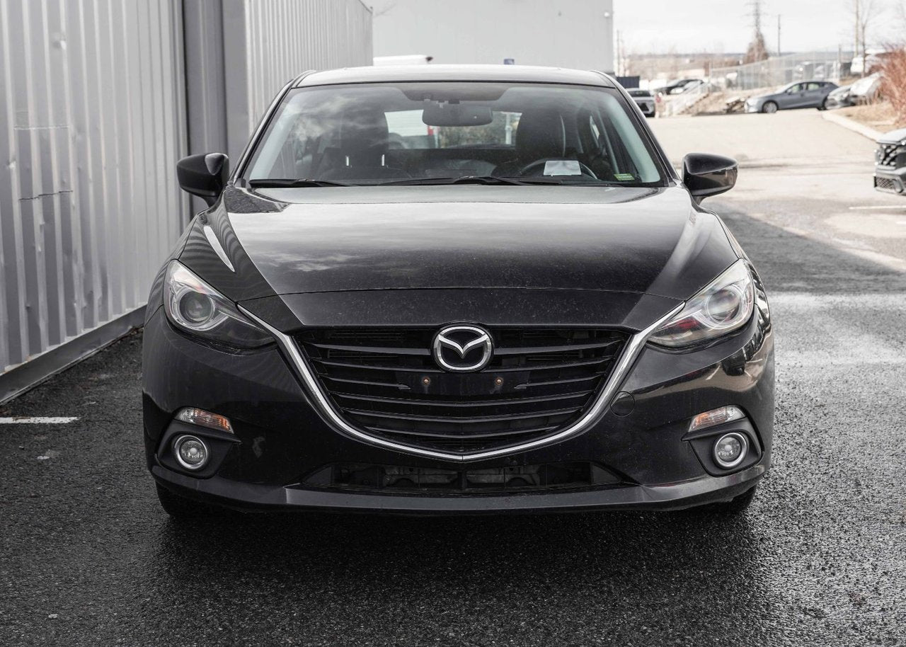 2015 Mazda Mazda3 SPORT GT; CUIR TOIT NAV SIEGES CHAUFFANT*GARANTIE*