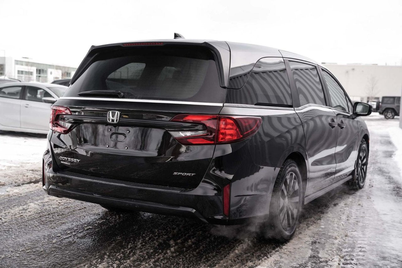 2025 Honda Odyssey SPORT; 8 PASS TOIT CAMERA ANGLES MORT DVD MAGS