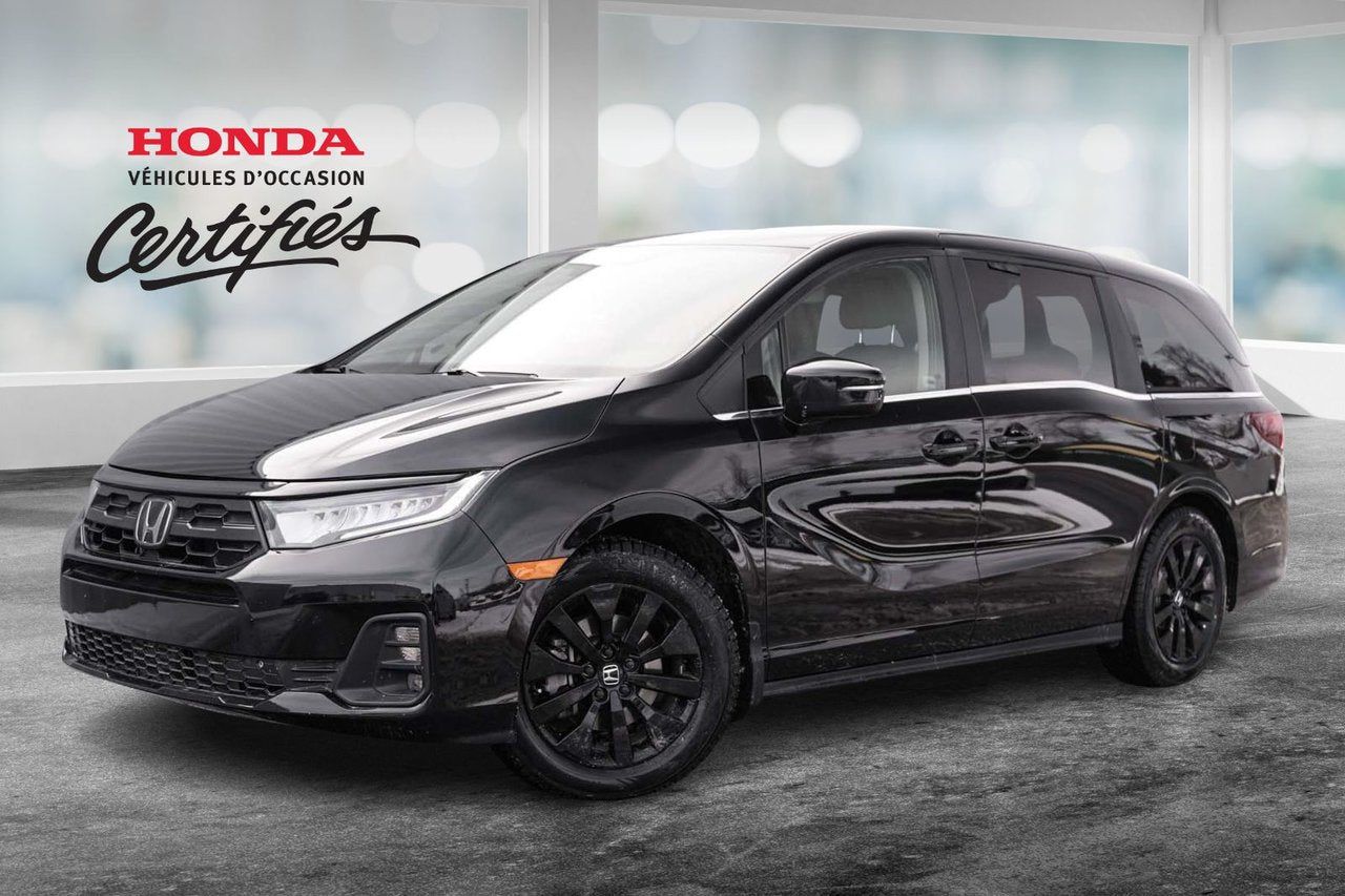 2025 Honda Odyssey SPORT; 8 PASS TOIT CAMERA ANGLES MORT DVD MAGS