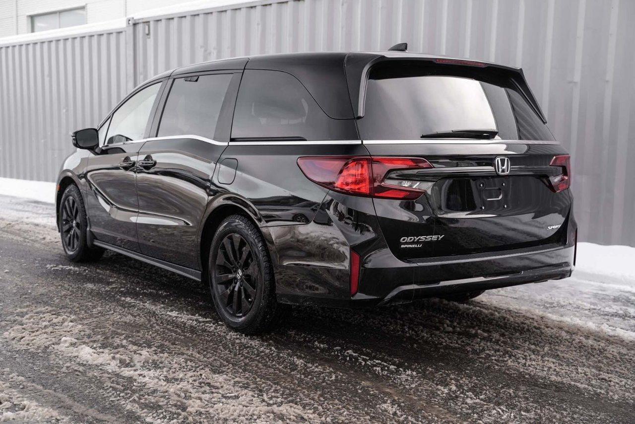 2025 Honda Odyssey SPORT; 8 PASS TOIT CAMERA ANGLES MORT DVD MAGS