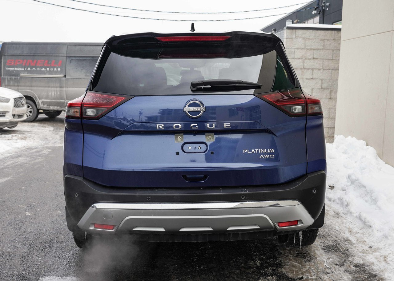 2023 Nissan Rogue Platinum AWD+CAM.360+NAV+CUIR+TOIT.PANO+CARPLAY