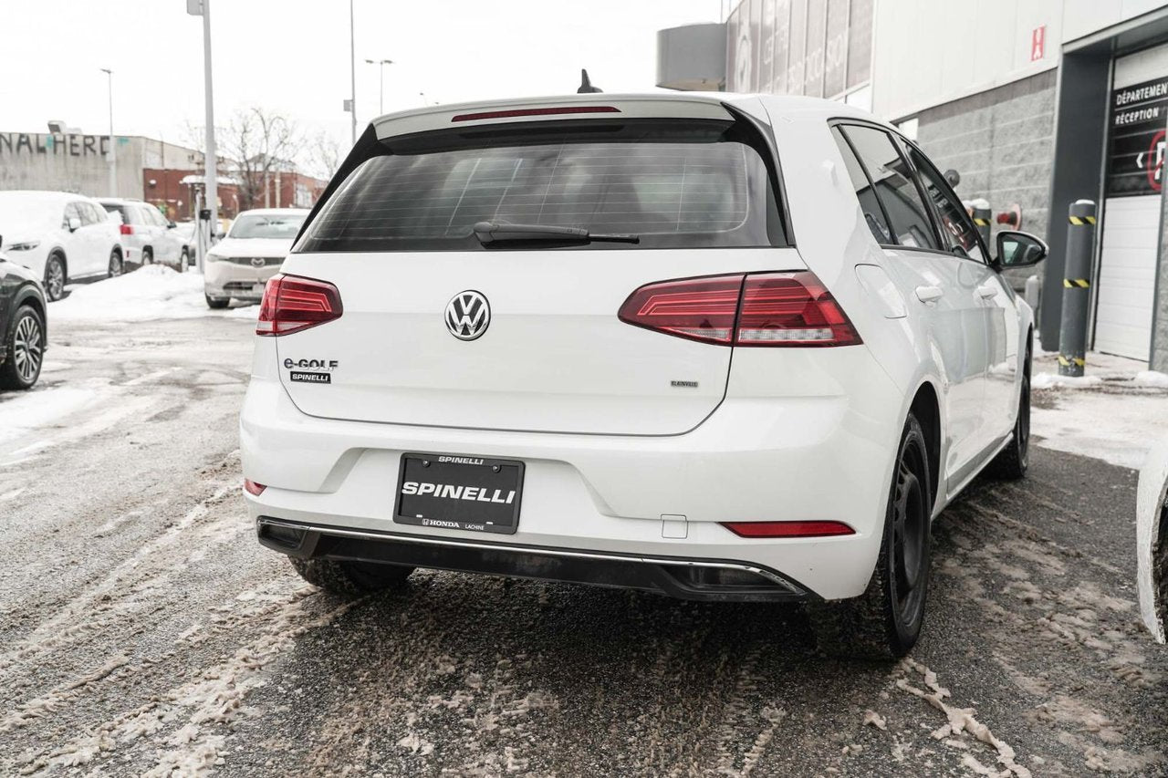2020 Volkswagen e-Golf COMFORTLINE; A/C CAMERA SIEGES CHAUFFANT MAGS