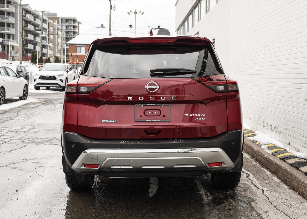 2023 Nissan Rogue Platinum AWD+CAM.360+NAV+CUIR+TOIT.PANO+CARPLAY