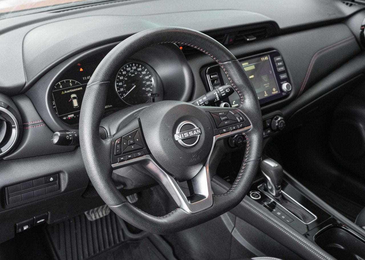 2024 Nissan Kicks SR MAGS+CUIR+CAM.360+VOLANT/SIEGES.CHAUFF+CARPLAY