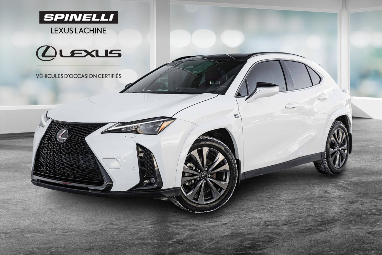 2025 Lexus UX 300h AWD F SPORT 2 CUIR ROUGE NAVI TOIT CARPLAY