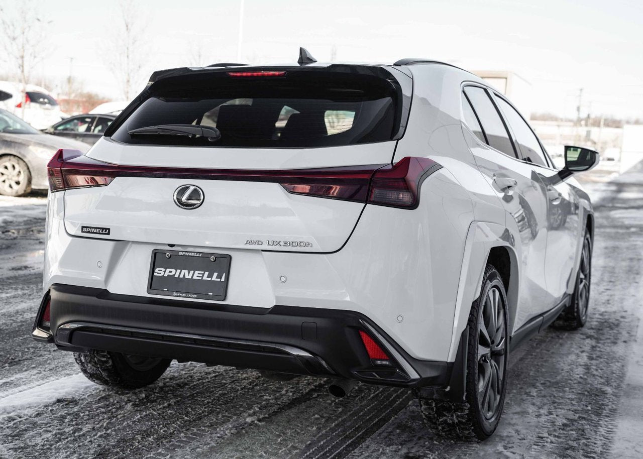 2025 Lexus UX 300h AWD F SPORT 2 CUIR ROUGE NAVI TOIT CARPLAY