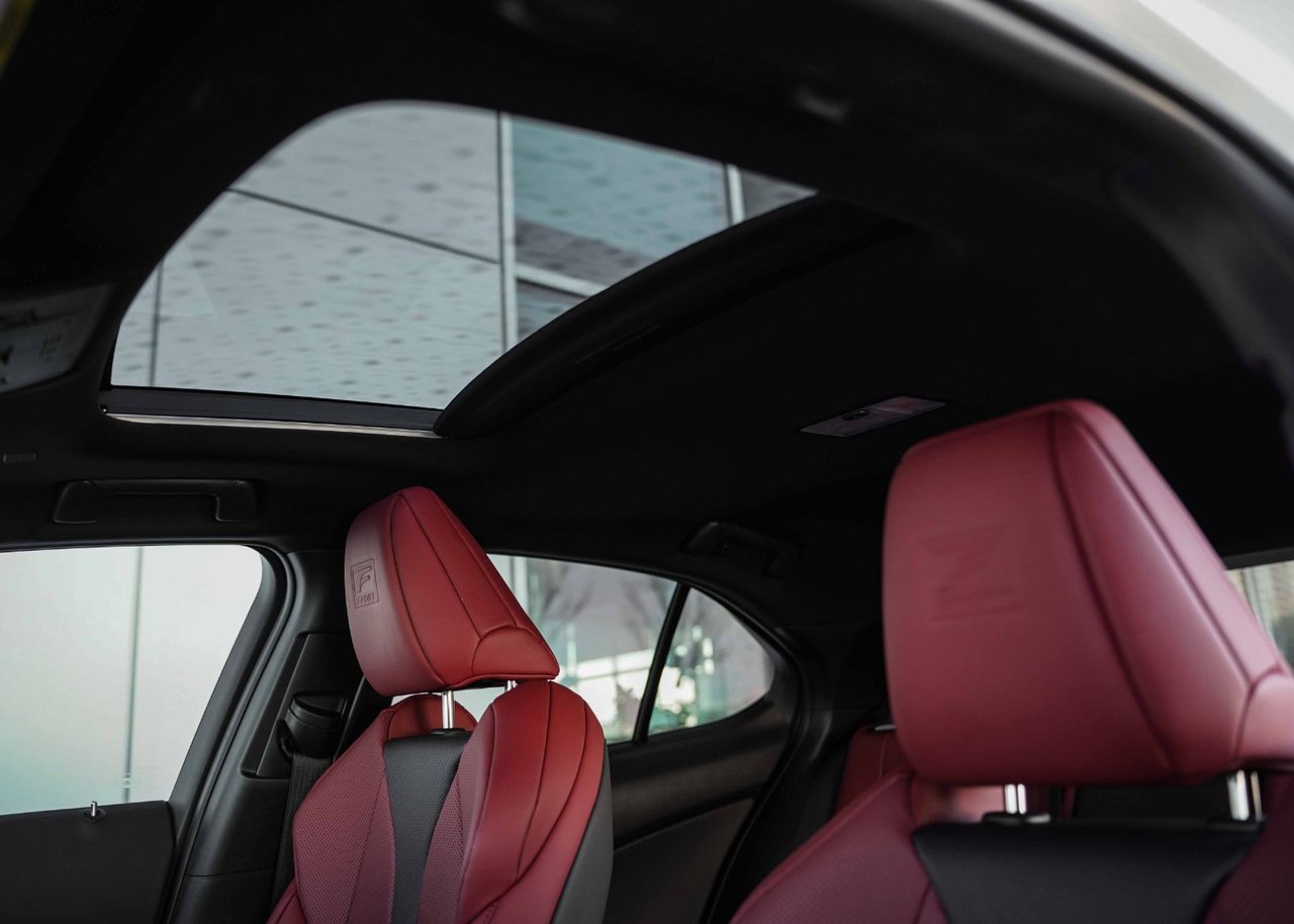 2025 Lexus UX 300h AWD F SPORT 2 CUIR ROUGE NAVI TOIT CARPLAY