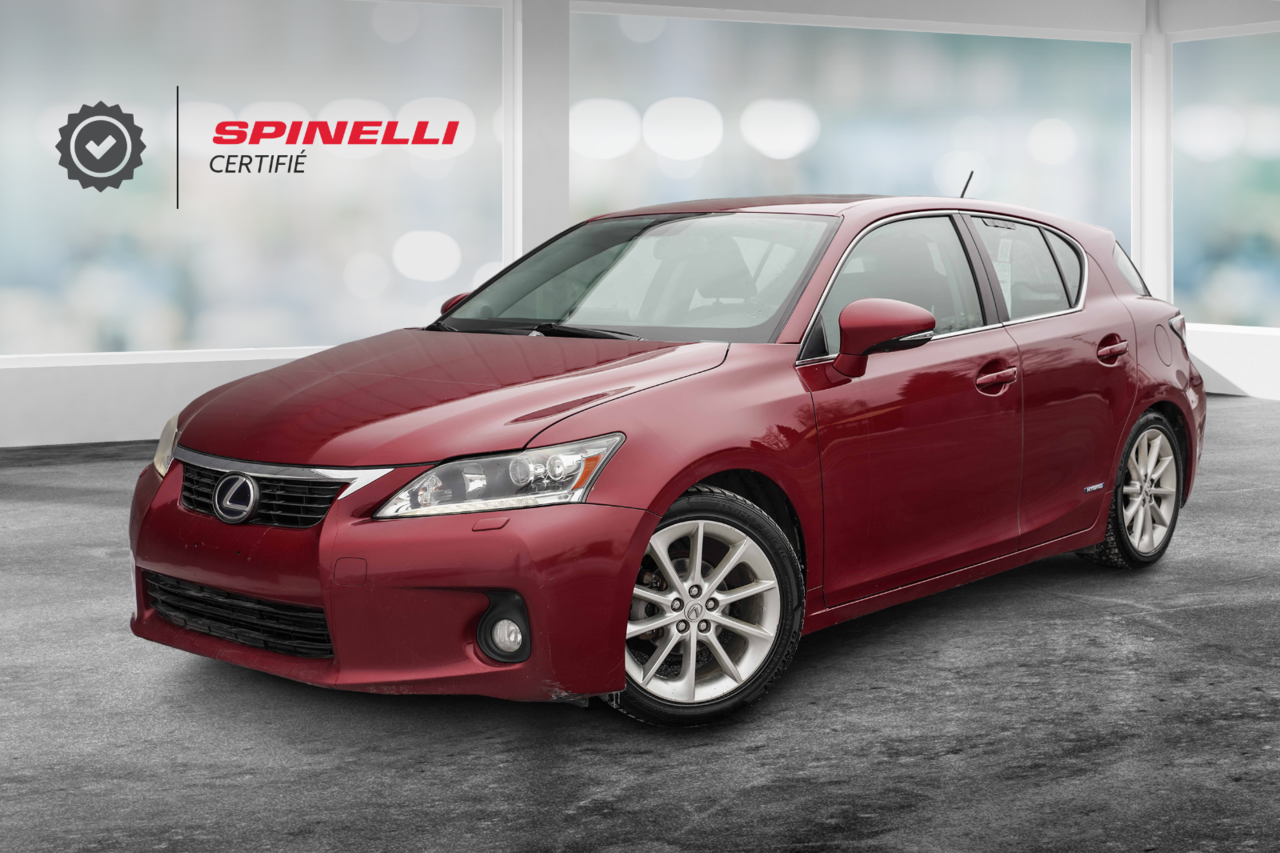 2011 Lexus CT 200h TECHNOLOGIE FWD; HYBRIDE CUIR TOIT NAV *GARANTIE*