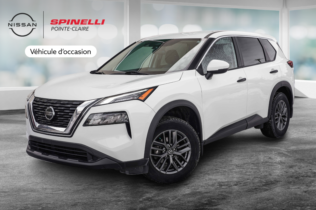 2021 Nissan Rogue S MAGS+VOLANT/SIEGES.CHAUFF+CARPLAY+BLUETOOTH
