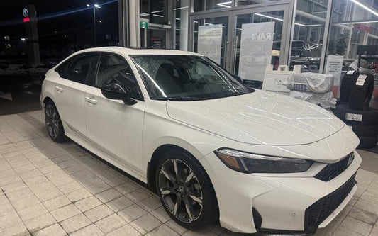 2025 Honda Civic Sedan Hybrid TOURING AWD; CUIR TOIT NAV SIEGES CHAUFFANT AUDIO