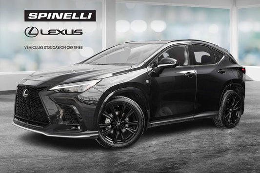 2022 Lexus NX 450h+ 450h+ F SPORT 3 CUIR ROUGE AWD TOIT CAMERA 360