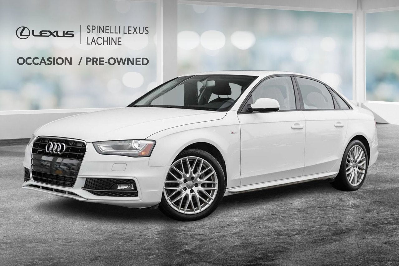 2016 Audi A4 KOMFORT PLUS S-LINE QUATTRO CUIR TOIT