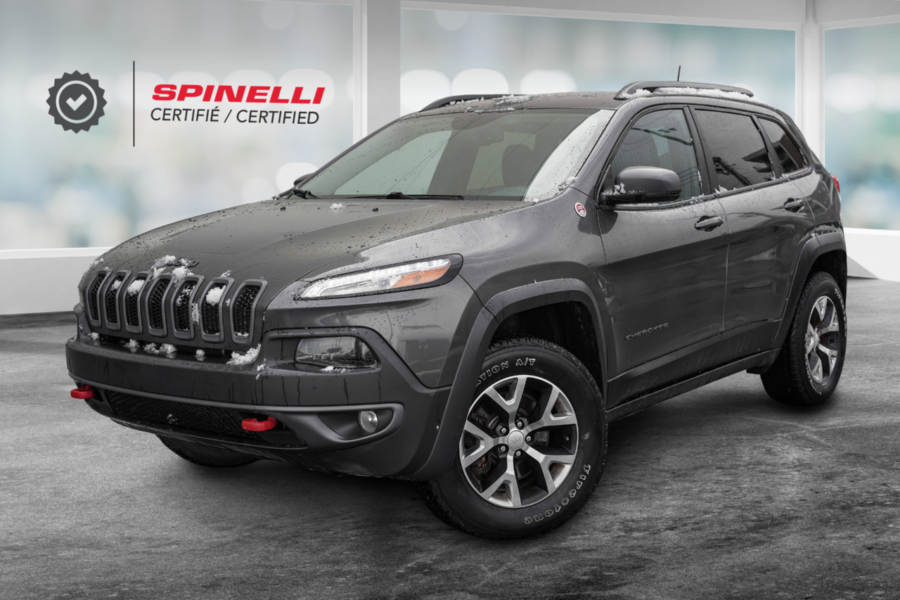 2018 Jeep Cherokee Trailhawk Leather Plus