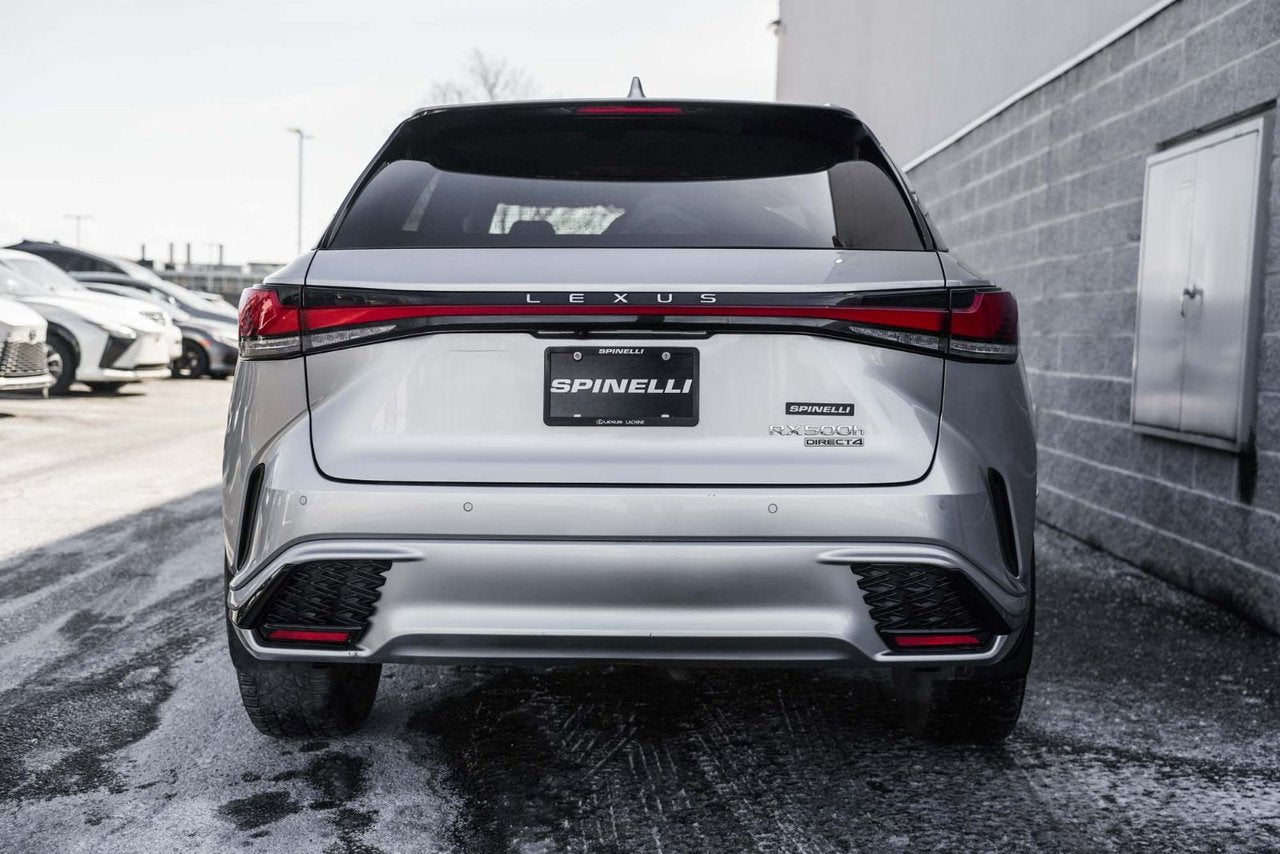 2024 Lexus RX 500H 500h DEMO F SPORT 2 CUIR ROUGE TOIT PANO BAS KM