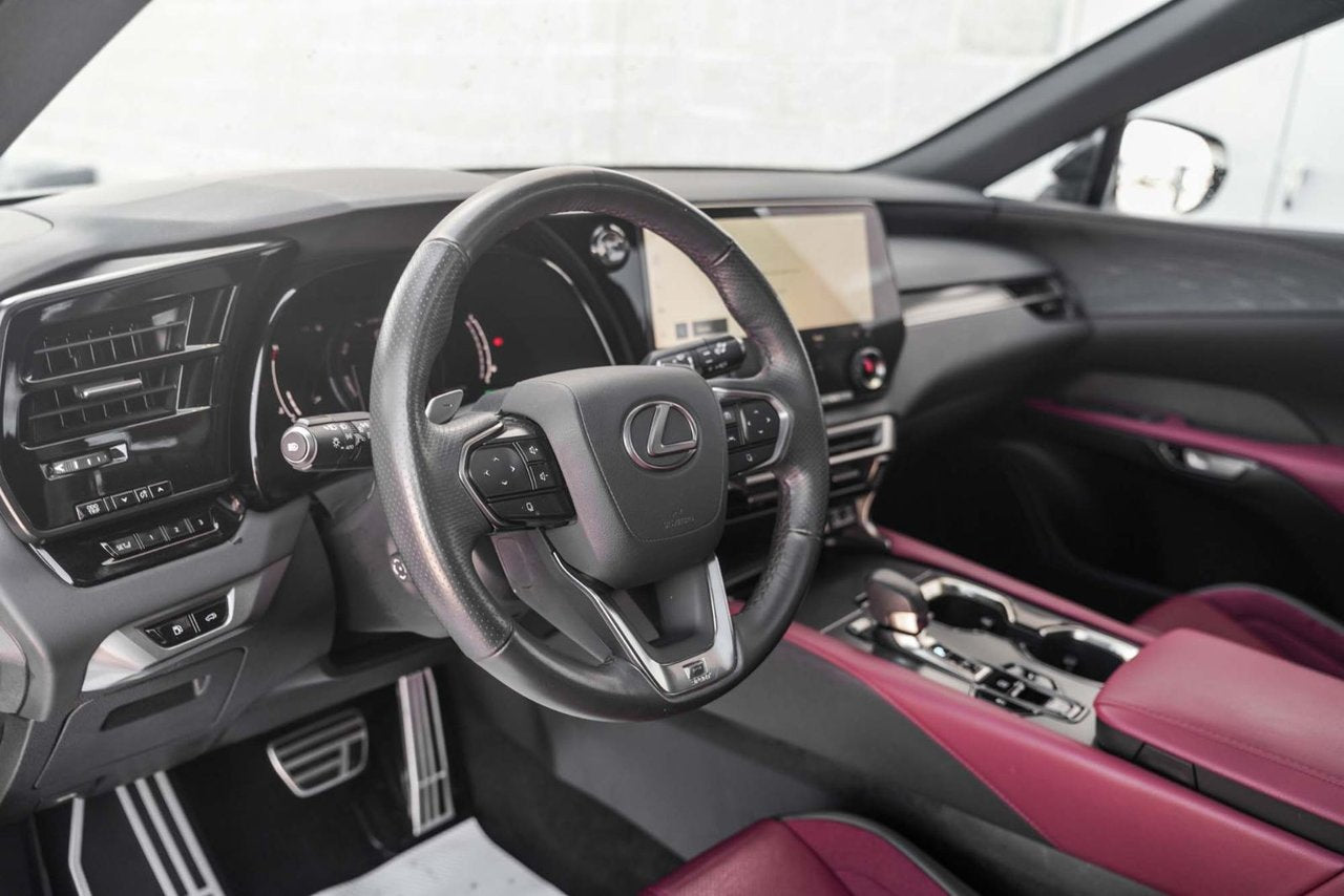 2024 Lexus RX 500H 500h DEMO F SPORT 2 CUIR ROUGE TOIT PANO BAS KM