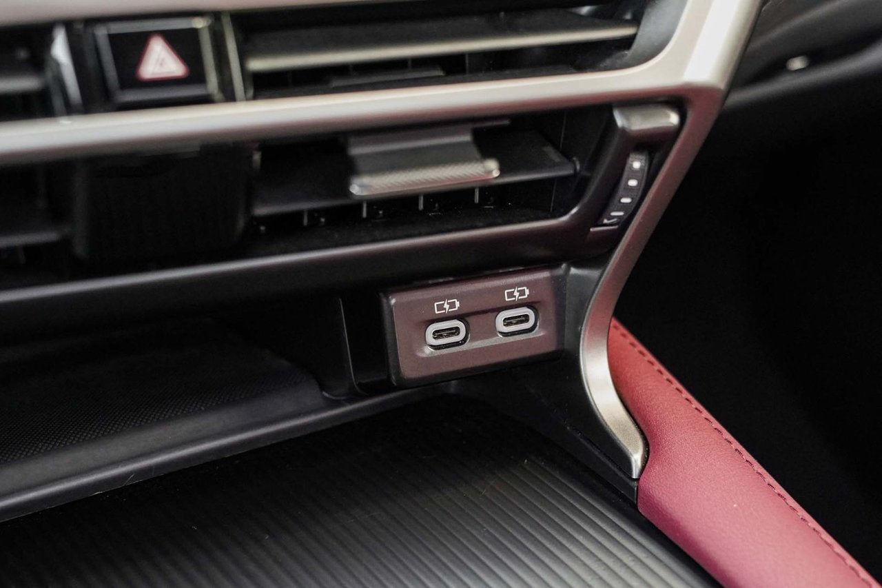 2024 Lexus RX 500H 500h DEMO F SPORT 2 CUIR ROUGE TOIT PANO BAS KM