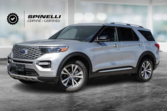 2020 Ford Explorer PLATINUM 4WD; CUIR TOIT PANO CAM 360 *GARANTIE*
