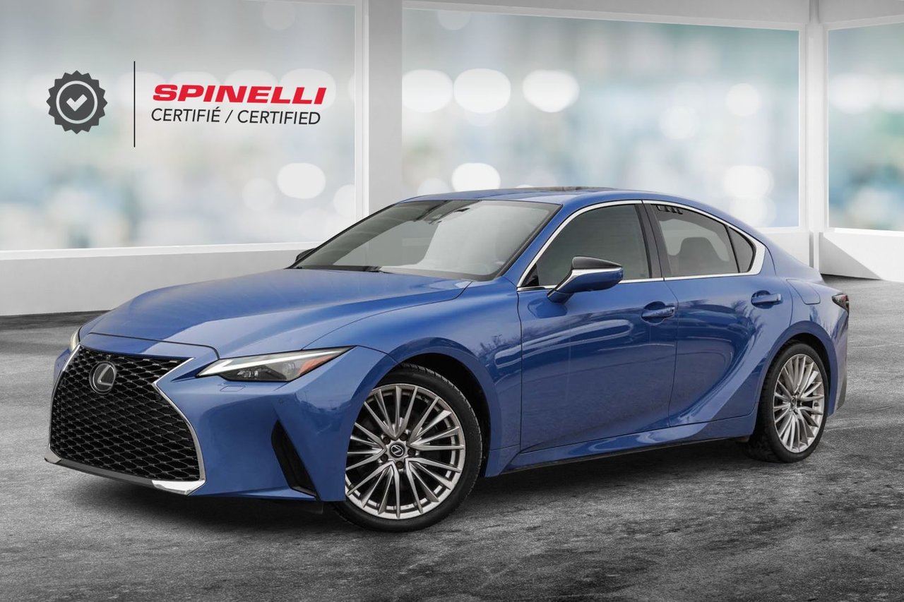 2022 Lexus IS 300 ULTRA LUXE AWD; CUIR TOIT CAMERA 360 AUDIO MAG