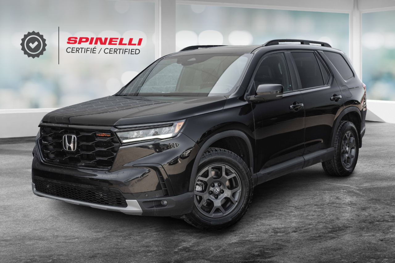 2023 Honda Pilot TrailSport AWD 7 PASS CUIR CARPLAY BLUETOOTH