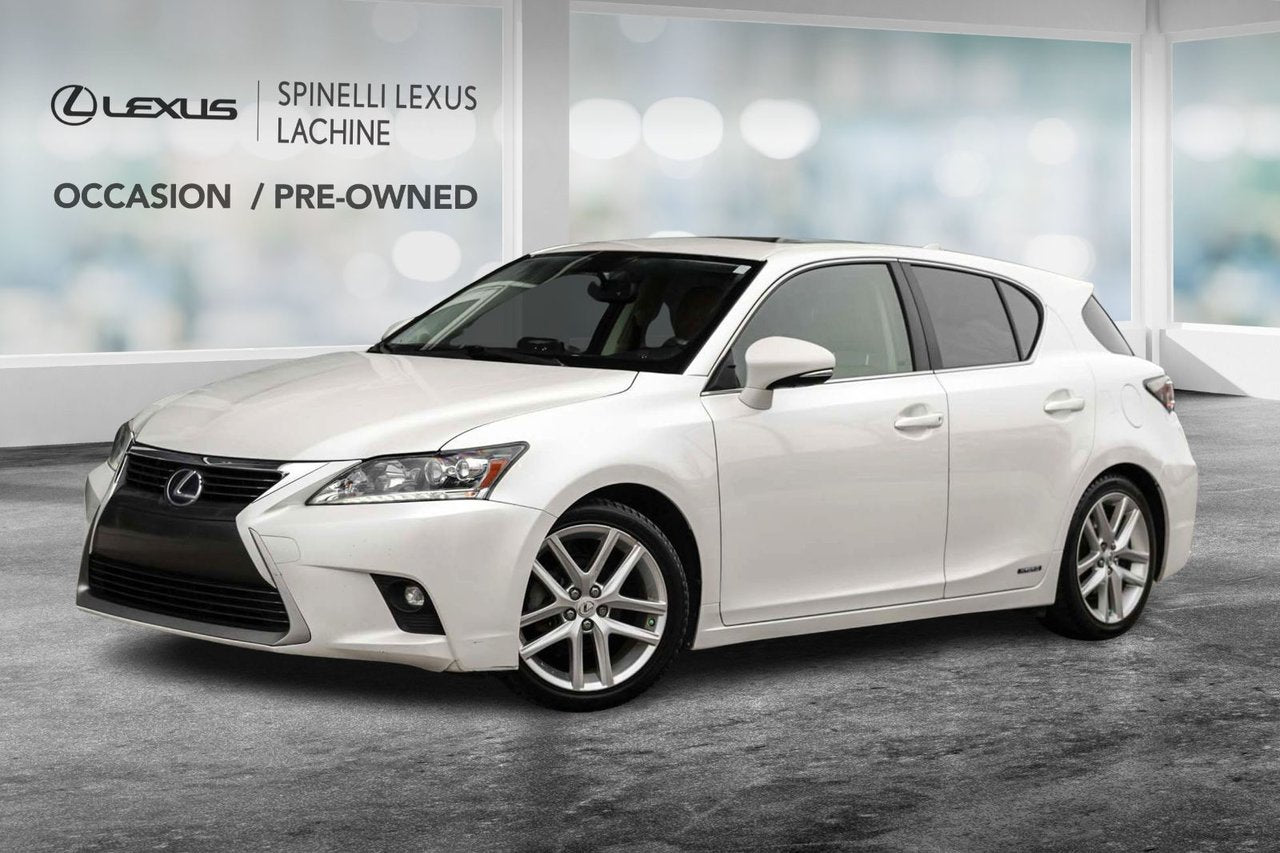 2016 Lexus CT 200h EXECUTIVE HYBRIDE CUIR TOIT NAVICAMERA