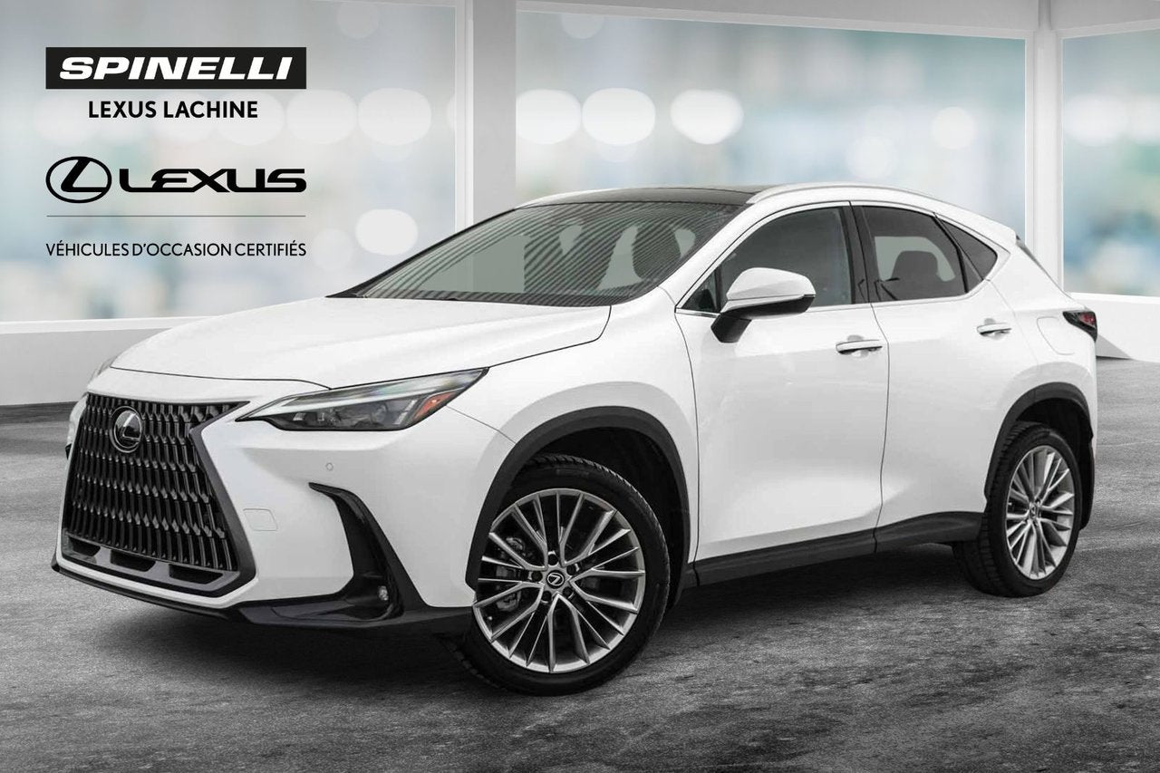 2024 Lexus NX 350h 350h LUXURY AWD CUIR ROUGE TOIT PANO CARPLAY NAVI