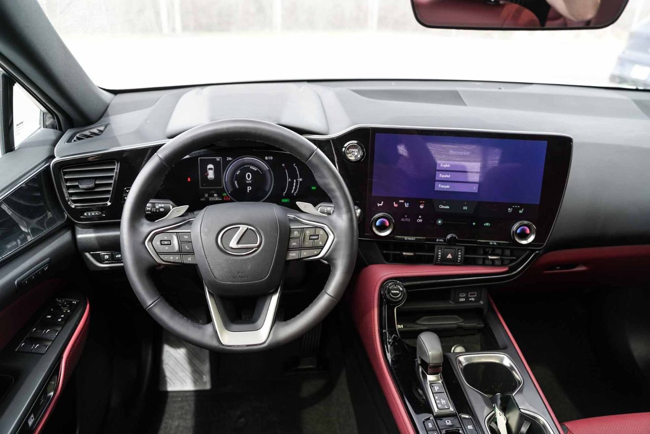 2024 Lexus NX 350h 350h LUXURY AWD CUIR ROUGE TOIT PANO CARPLAY NAVI