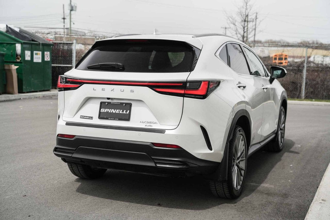 2024 Lexus NX 350h 350h LUXURY AWD CUIR ROUGE TOIT PANO CARPLAY NAVI